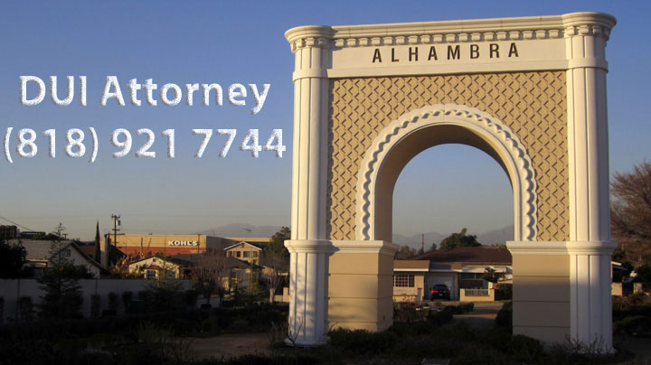 Alhambra DUI Attorney